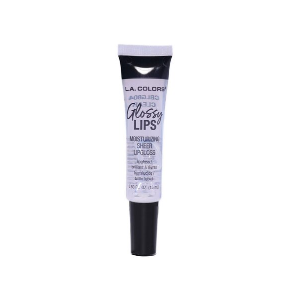 L.A. COLORS Glossy Lips Sheer Lip Gloss, Clear, 0.50 fl oz - Picture 1 of 2